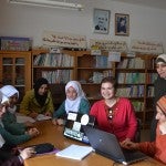 a writing workshop for Anjara School