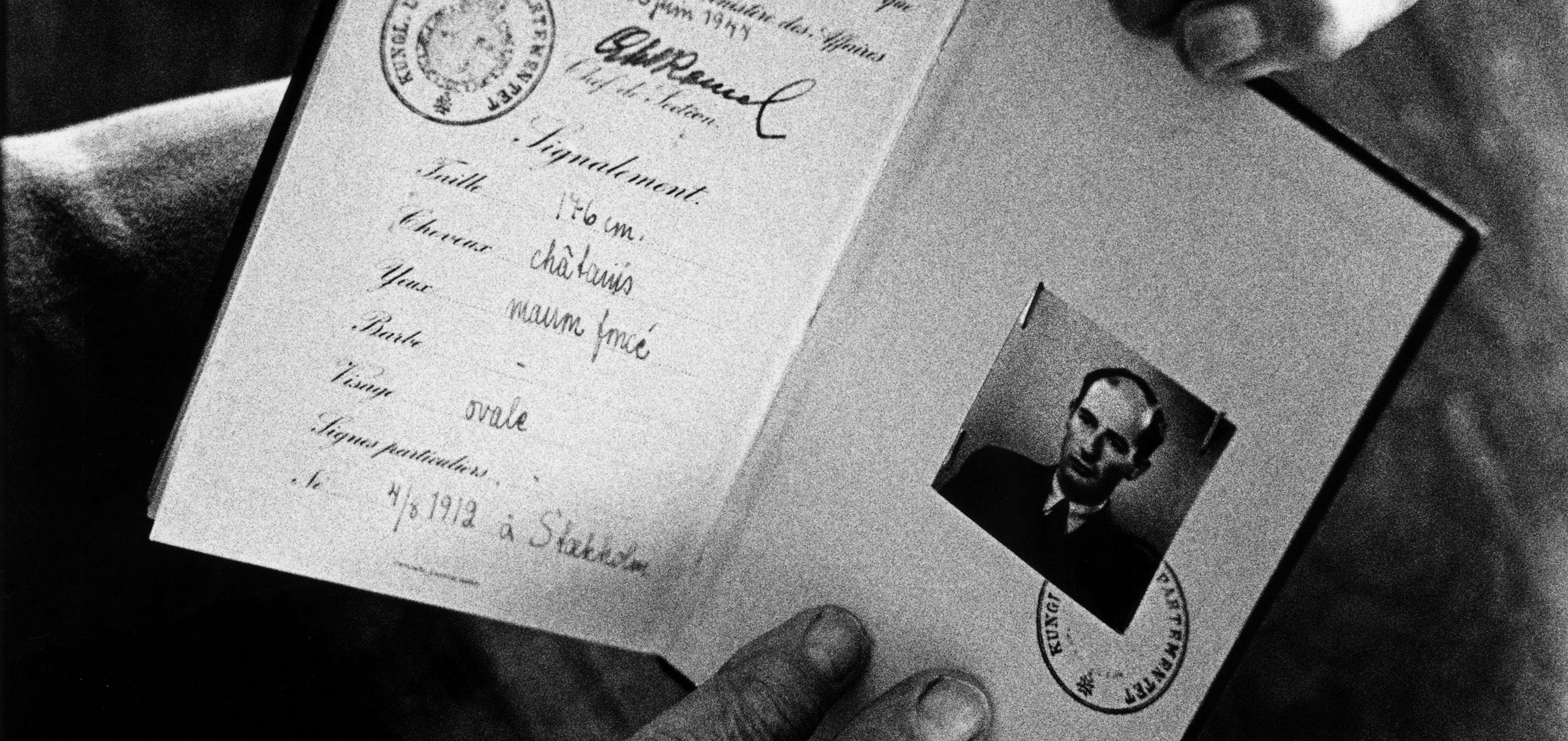 Raoul Wallenberg's passport